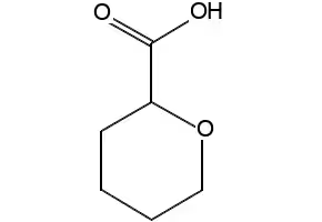 Tetrahydropyran-2-carboxylicAcid structure, CAS 51673-83-7