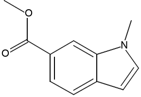 Methyl1-Methylindole-6-carboxylate structure, CAS 1204-32-6