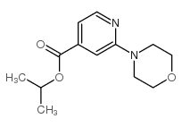 Isopropyl2-Morpholinopyridine-4-carboxylate structure, CAS 1047724-23-1