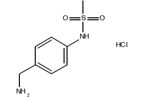 4-(Methylsulfonylamino)benzylamineHydrochloride structure, CAS 128263-66-1