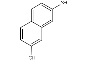 2,7-Naphthalenedithiol structure, CAS 71977-56-5