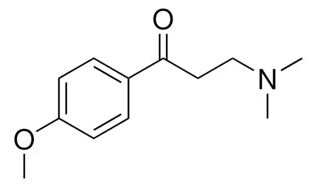 3-(Dimethylamino)-1-(4-methoxyphenyl)propan-1-one structure, CAS 2138-33-2