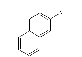 2-(Methylthio)naphthalene structure, CAS 7433-79-6