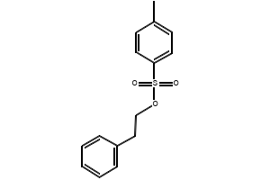 p-Toluenesulfonicacidphenethylester structure, CAS 4455-09-8