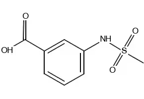 3-(Methylsulfonamido)benzoicAcid structure, CAS 28547-13-9