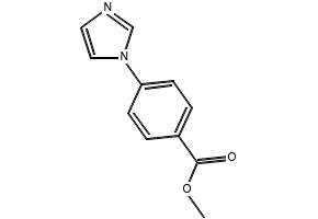 Ethyl4-(1H-Imidazol-1-yl)benzoate structure, CAS 86718-07-2