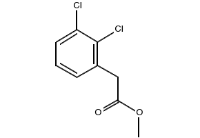 Methyl2,3-Dichlorophenylacetate structure, CAS 10328-87-7