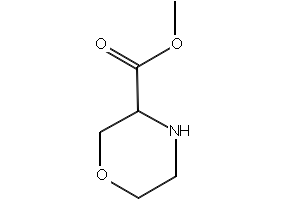 Methyl3-Morpholinecarboxylate structure, CAS 126264-49-1