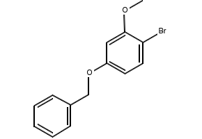 4-Bromo-3-methoxyphenolbenzylether structure, CAS 171768-67-5