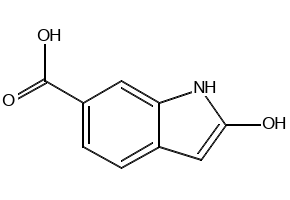 2-Oxo-indoline-6-carboxylicAcid structure, CAS 334952-09-9