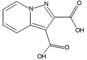 DimethylPyrazolo[1,5-a]pyridine-2,3-dicarboxylate structure, CAS 5825-71-8
