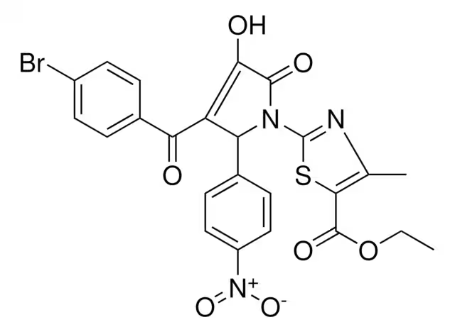 Ethyl4-(2-Nitrophenyl)-1,3-thiazole-2-carboxylate structure, CAS 172848-60-1