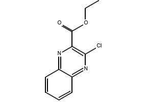 Ethyl3-Chloroquinoxaline-2-carboxylate structure, CAS 49679-45-0