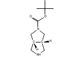 cis-2-Cbz-hexahydropyrrolo[3,4-c]pyrrole structure, CAS 445310-01-0