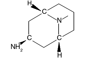 exo-3-Amino-9-methyl-9-azabicyclo[3,3,1]nonane structure, CAS 76272-41-8