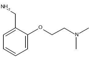 2-[2-(Dimethylamino)ethoxy]benzylamine structure, CAS 91215-97-3