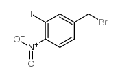 alpha-Bromo-3-iodo-4-nitrotoluene structure, CAS 214279-41-1