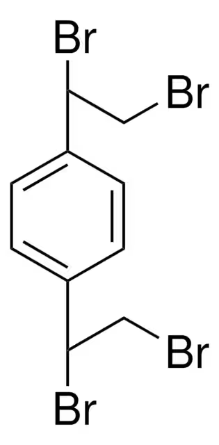 1,4-bis(1,2-Dibromoethyl)benzene structure, CAS 25393-98-0