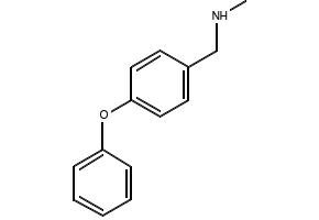 N-Methyl-4-phenoxybenzylamine structure, CAS 169943-40-2