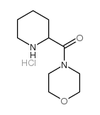 Morpholino(2-piperidinyl)methanoneHydrochloride structure, CAS 690634-79-8