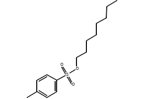 p-ToluenesulfonicacidN-octylester structure, CAS 3386-35-4