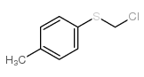 Chloromethylp-tolylsulfide structure, CAS 34125-84-3