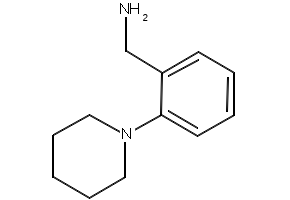 2-Piperidinobenzylamine structure, CAS 72752-54-6