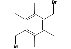 3,6-Bis(Bromomethyl)durene structure, CAS 35168-64-0