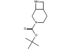 3-Boc-3,8-diazabicyclo[4.2.0]octane structure, CAS 928754-14-7