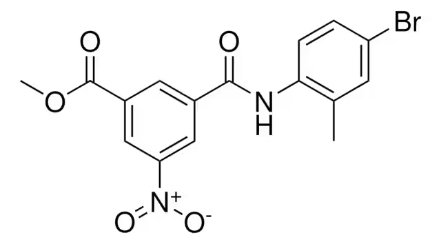 Methyl5-Bromo-2-methyl-3-nitrobenzoate structure, CAS 220514-28-3