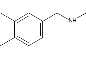 N-Methyl-3,4-dimethylbenzylamine structure, CAS 165741-71-9