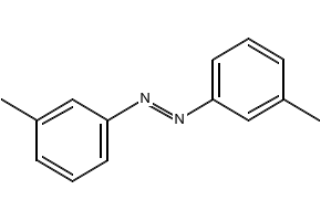 3,3'-Dimethylazobenzene structure, CAS 588-04-5