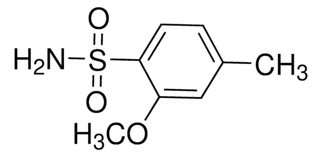 2-Methoxy-4-methylbenzenesulfonamide structure, CAS 59554-39-1