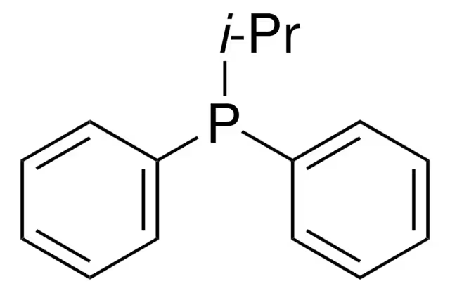 Isopropyldiphenylphosphine structure, CAS 6372-40-3