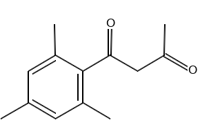 1-(2-Mesitylene)-1,3-butanedione structure, CAS 6450-57-3