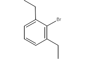 2-Bromo-1,3-diethylbenzene structure, CAS 65232-57-7