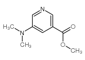 Methyl5-(Dimethylamino)nicotinate structure, CAS 29898-23-5