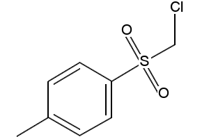 p-Toluenesulfonylmethylchloride structure, CAS 7569-26-8