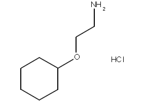2-(Cyclohexyloxy)ethylamineHydrochloride structure, CAS 1193387-70-0