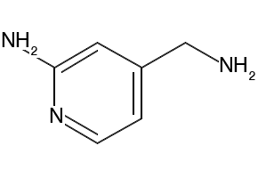 2-Amino-4-(aminomethyl)pyridine structure, CAS 199296-51-0