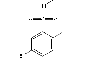 5-Bromo-2-methoxy-n-methylbenzenesulfonamide structure, CAS 871269-17-9