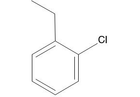1-Chloro-2-ethylbenzene structure, CAS 89-96-3
