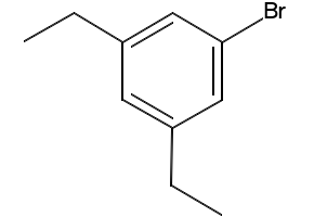 1-Bromo-3,5-diethylbenzene structure, CAS 90267-03-1