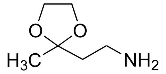 2-(Aminoethyl)-2-methyl-1,3-dioxolane structure, CAS 62240-37-3