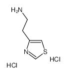 4-(Aminoethyl)thiazoleDihydrochloride structure, CAS 7771-09-7