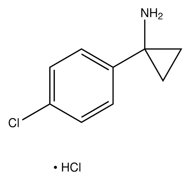 1-(4-Chlorophenyl)cyclopropanamineHydrochloride structure, CAS 1009102-44-6