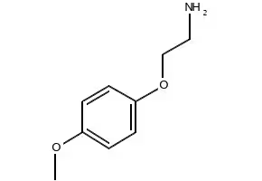 2-(4-Methoxyphenoxy)ethylamine structure, CAS 50800-92-5