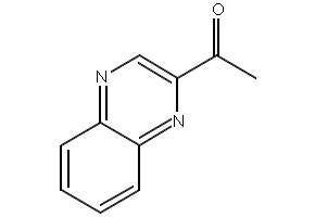 2-Acetylquinoxaline structure, CAS 25594-62-1