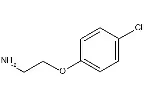 2-(4-Chlorophenoxy)ethylamine structure, CAS 28769-06-4