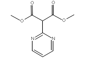 Dimethyl2-(2-Pyrimidyl)malonate structure, CAS 93271-75-1